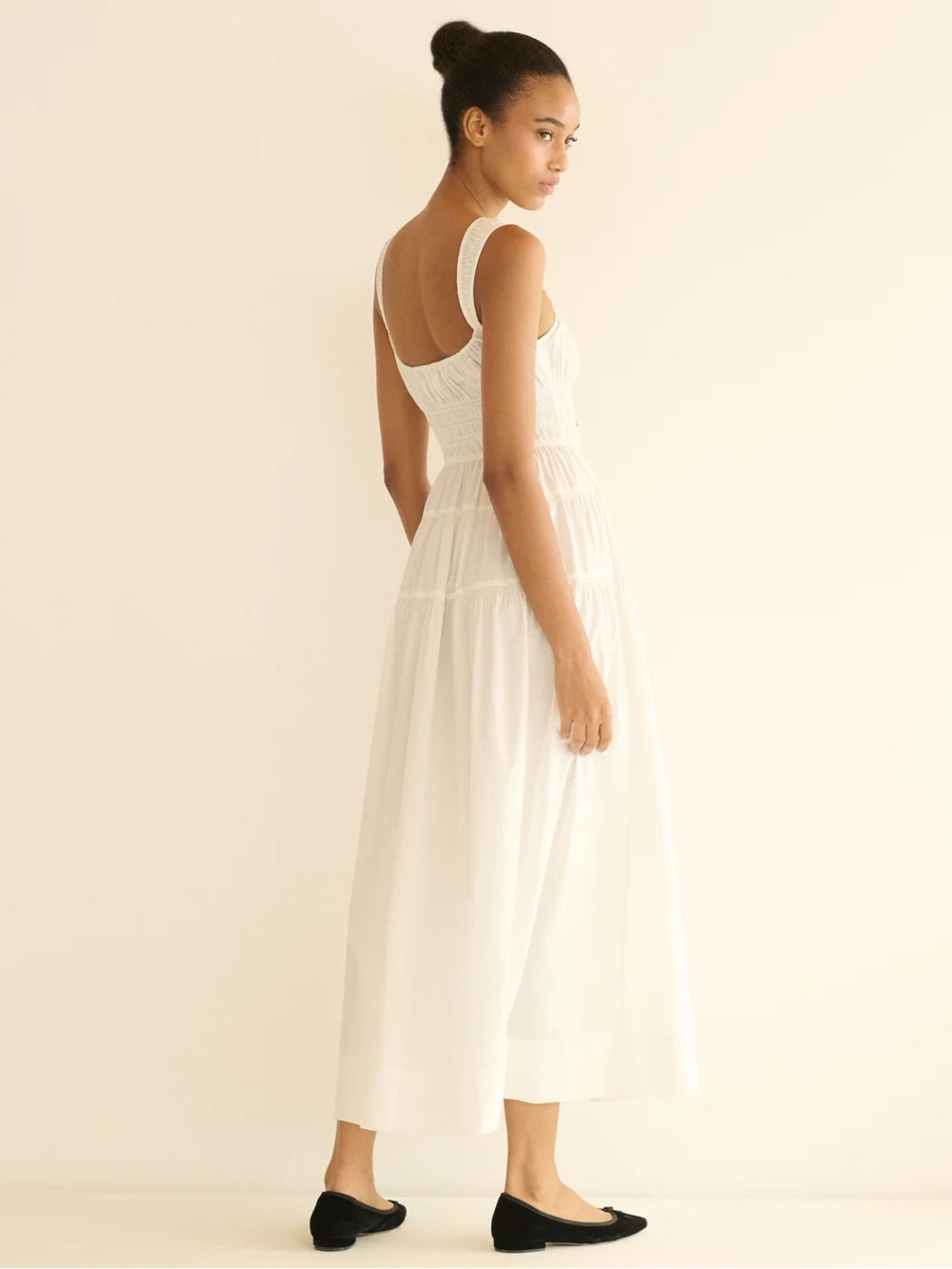 NEW DOEN Clover Dress In Salt Size S - Picture 7 of 17